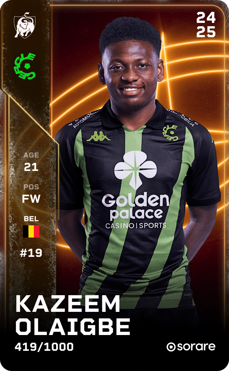 Kazeem Olaigbe 2024-25 • Limited 419/1000