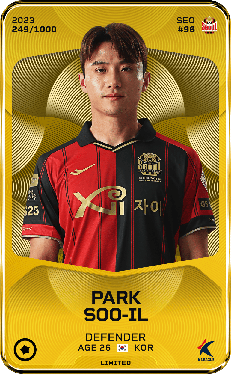Park Soo-Il 2023-24 • Limited 249/1000