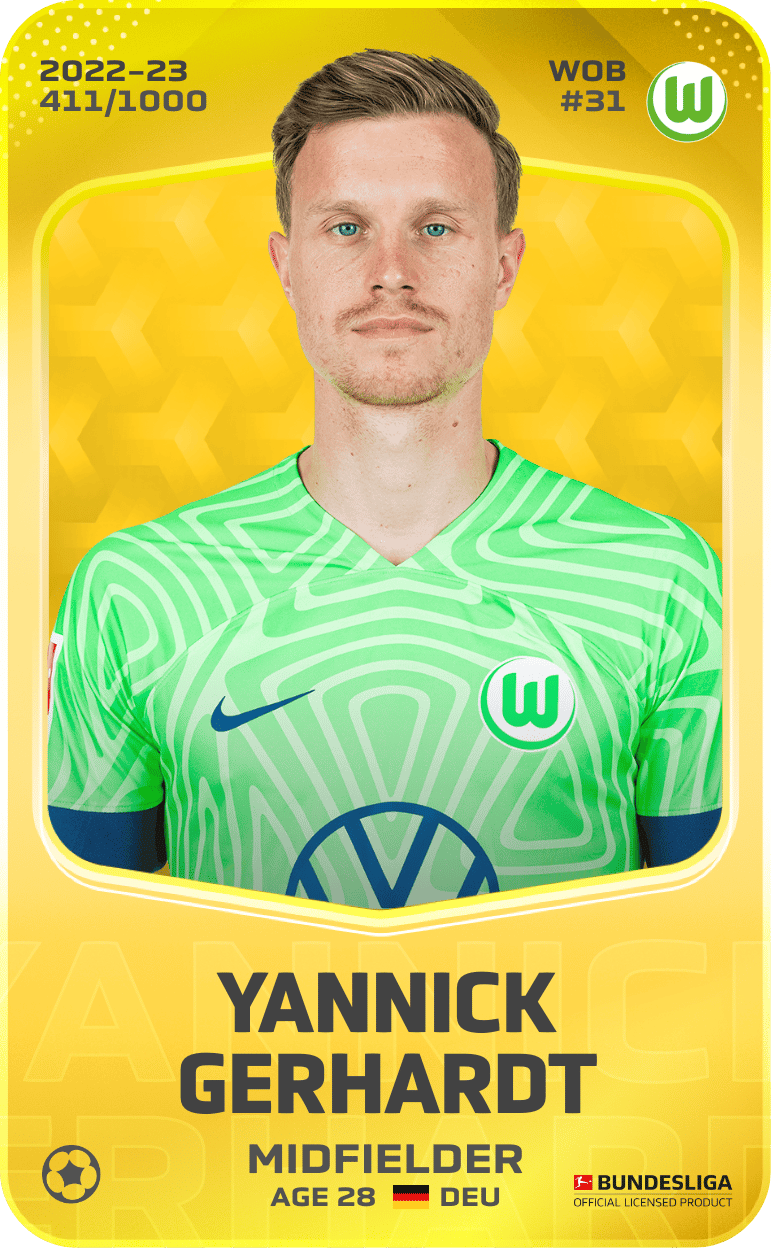 Yannick Gerhardt 2022-23 • Limited 411/1000