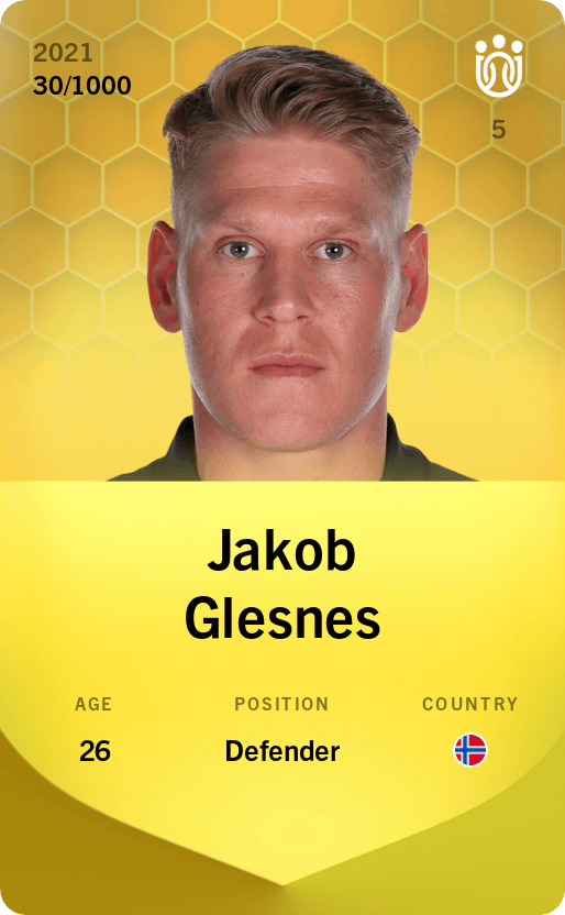 Jakob Glesnes 2021-22 • Limited 30/1000
