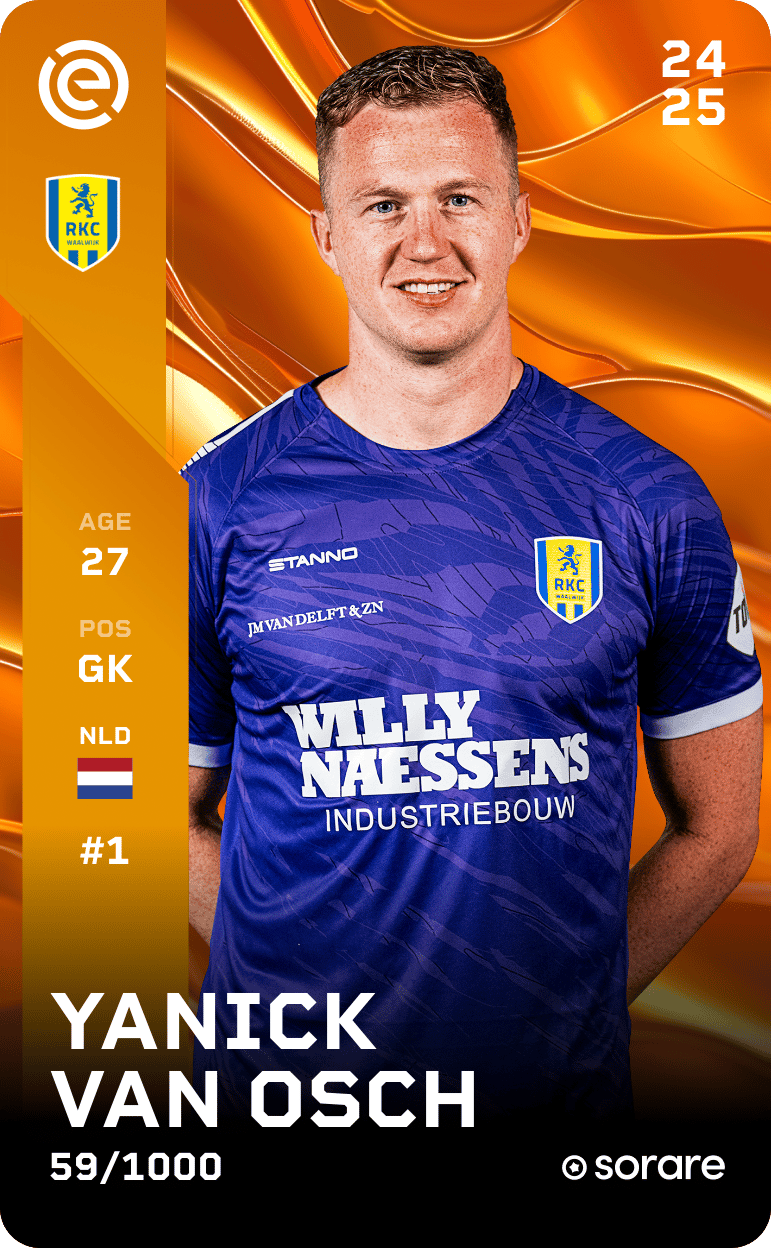 Yanick van Osch 2024-25 • Limited 59/1000