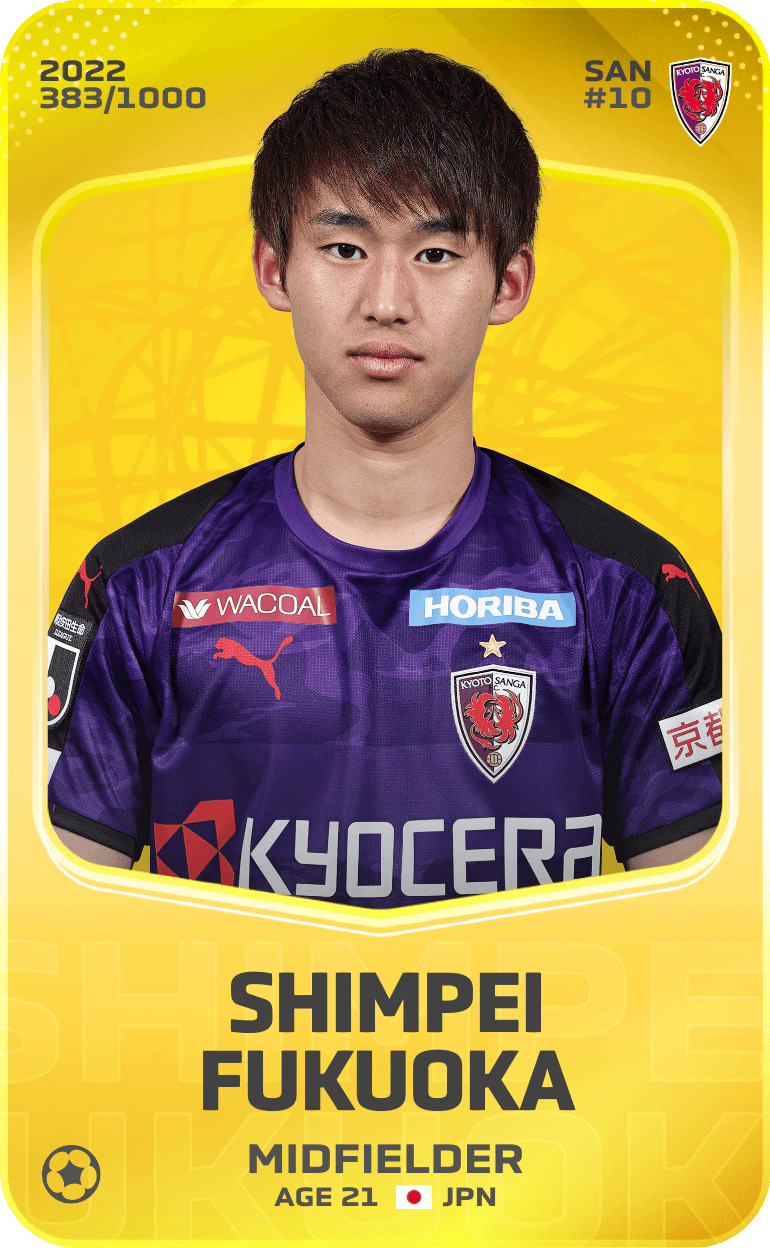 Shimpei Fukuoka 2022-23 • Limited 383/1000