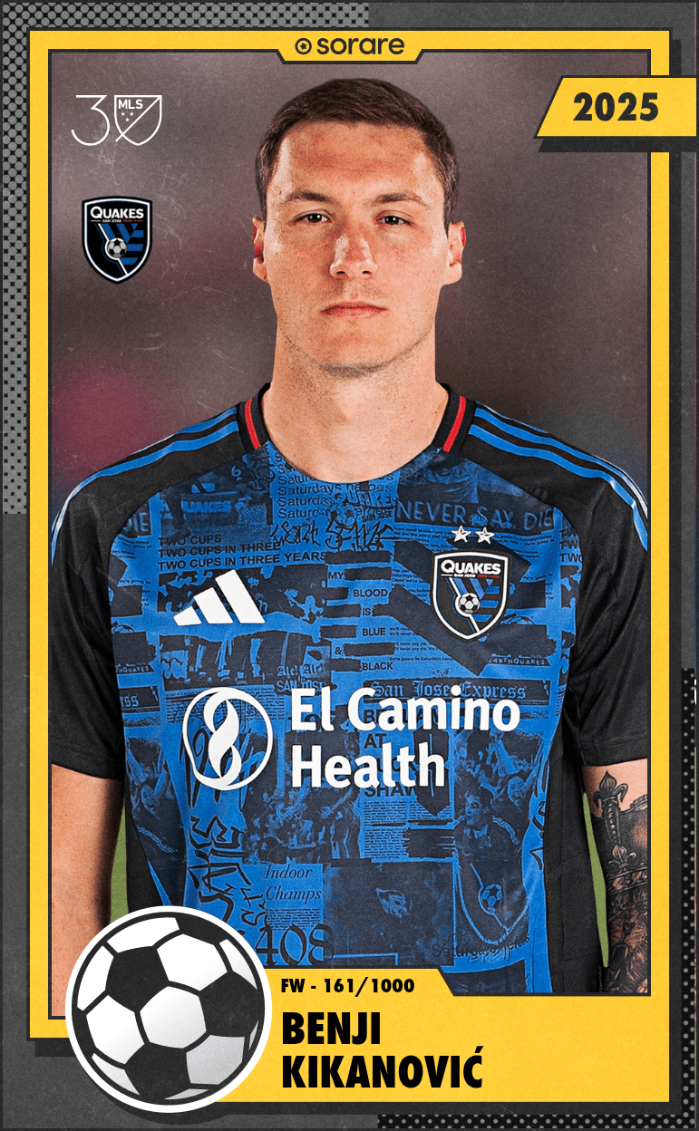 Benji Kikanović 2025-26 • Limited 161/1000