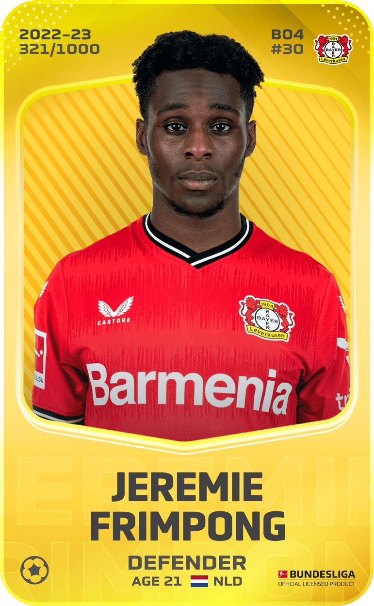Jeremie Frimpong 2022-23 • Limited 321/1000