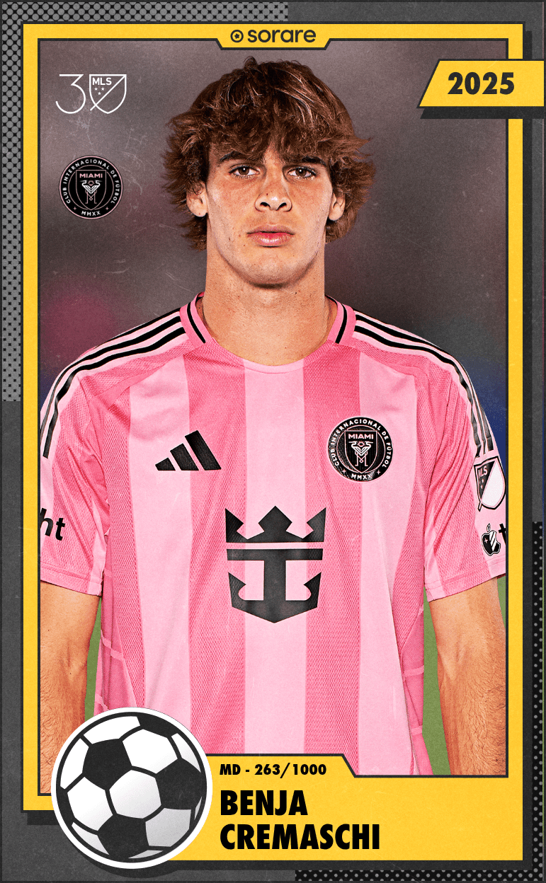 Benjamin Cremaschi 2025-26 • Limited 263/1000