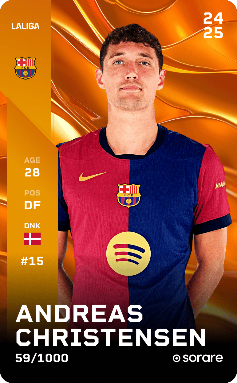 Andreas Christensen 2024-25 • Limited 59/1000