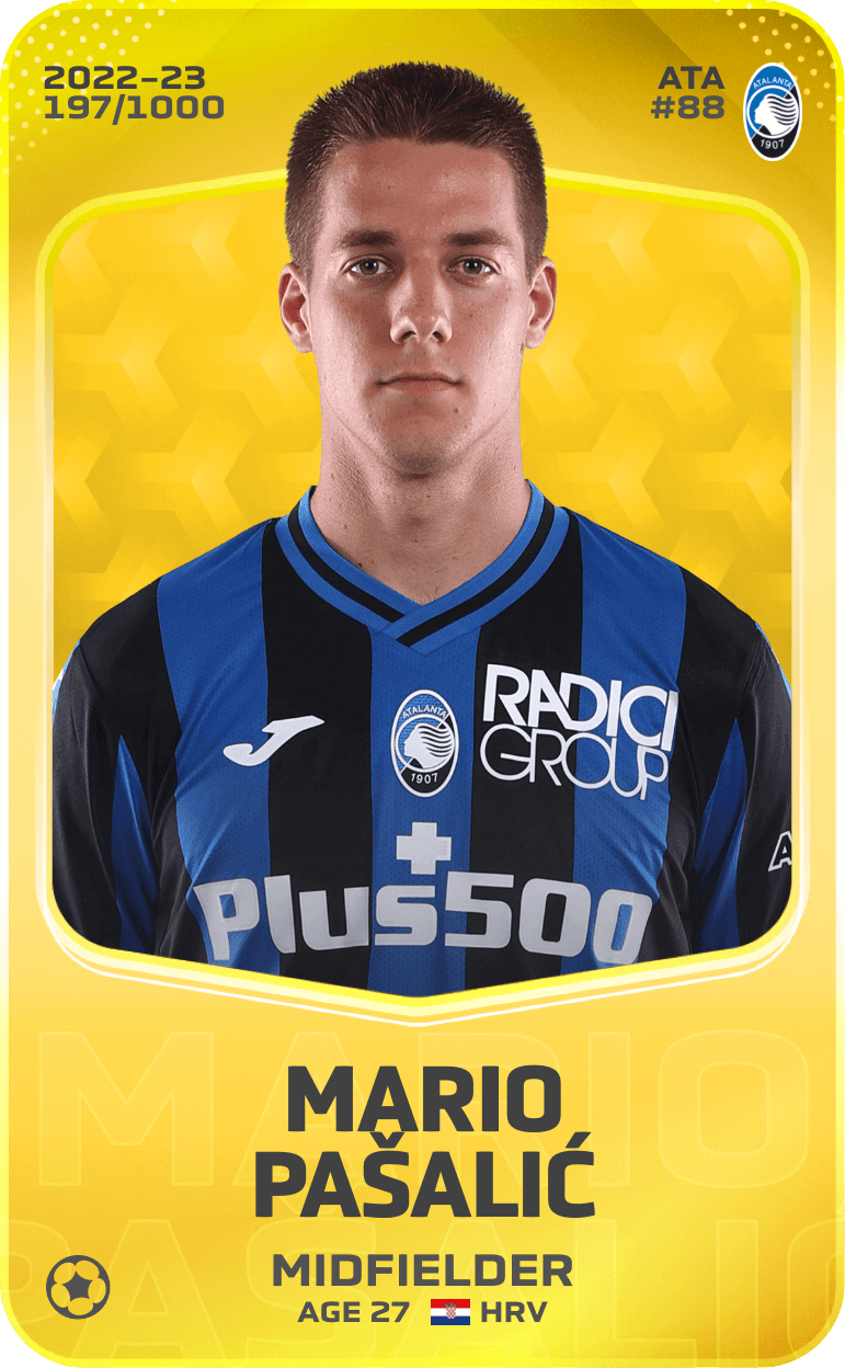 Mario Pašalić 2022-23 • Limited 197/1000