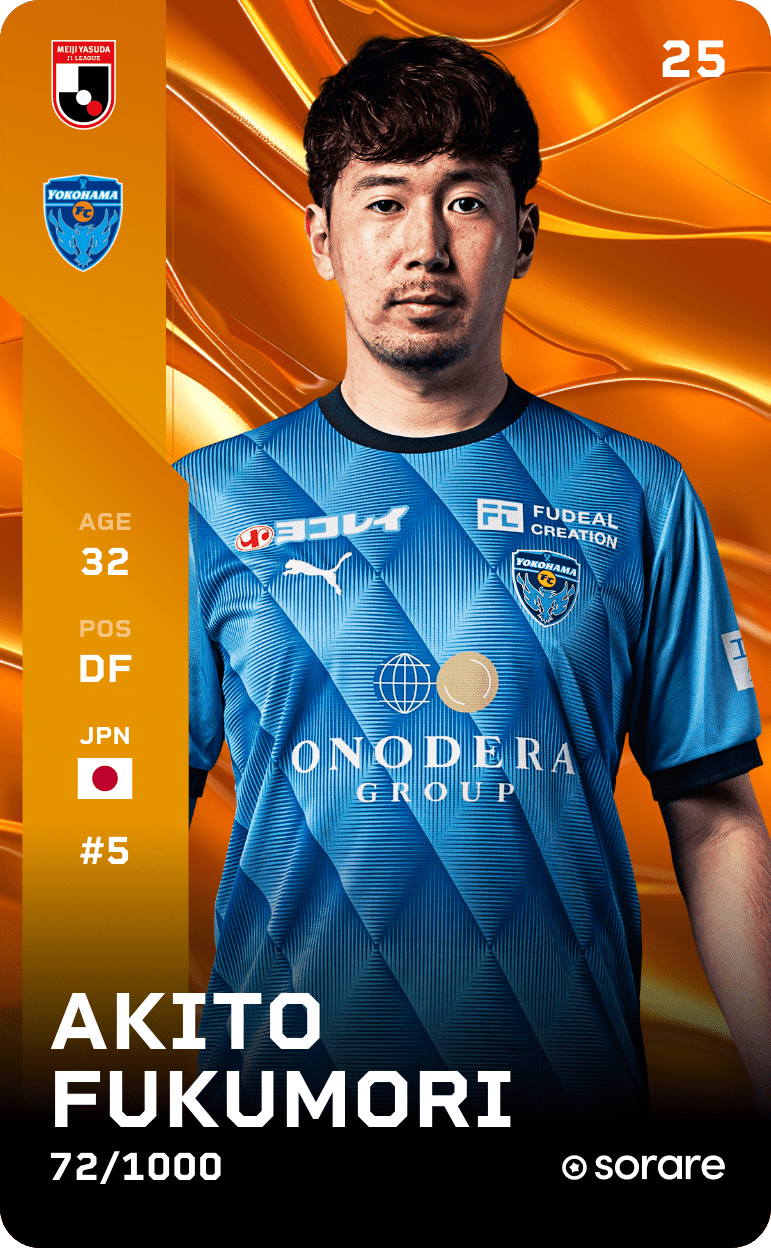 Akito Fukumori 2025-26 • Limited 72/1000
