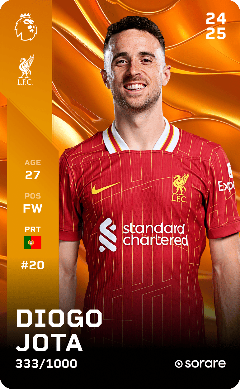 Diogo Jota 2024-25 • Limited 333/1000