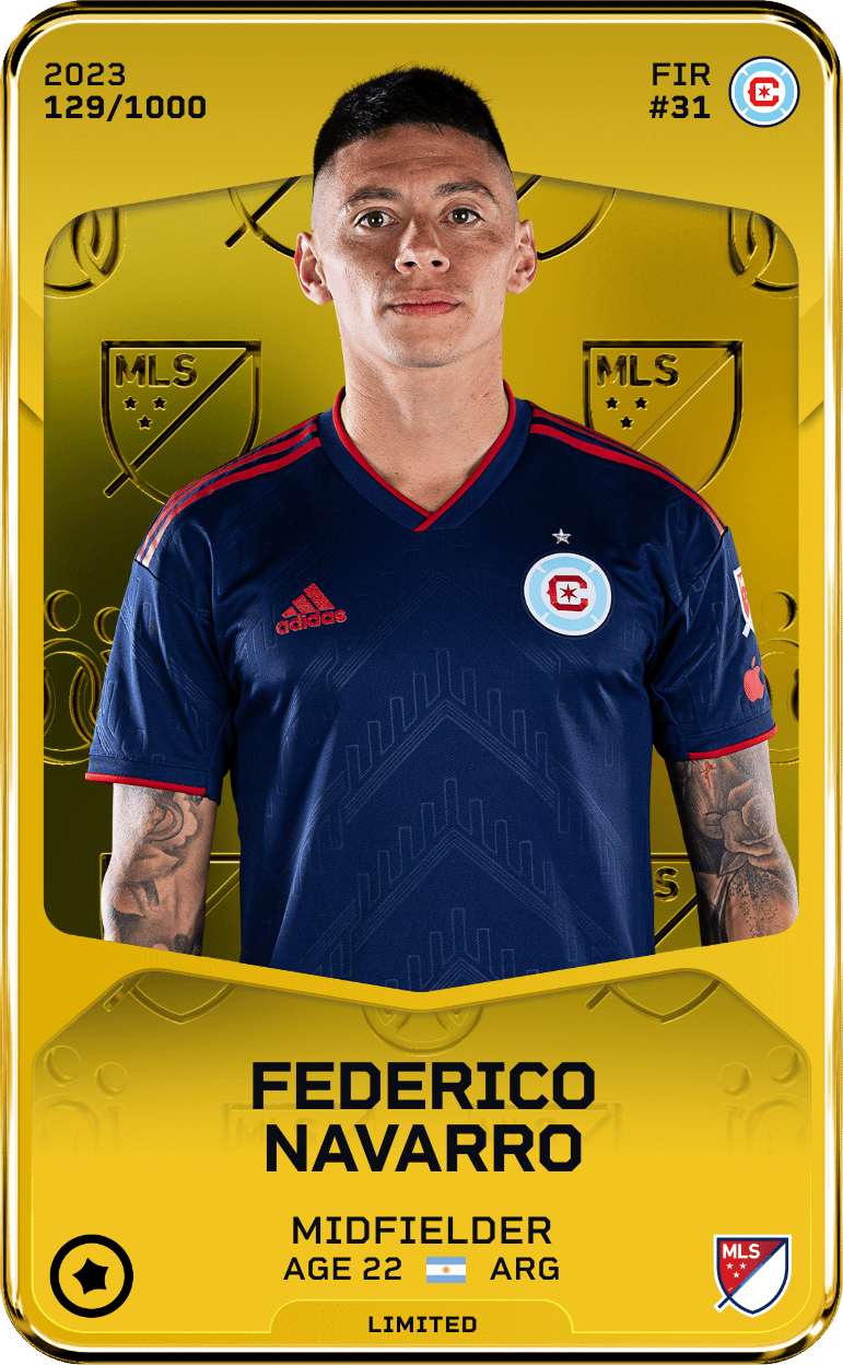 Federico Navarro 2023-24 • Limited 129/1000
