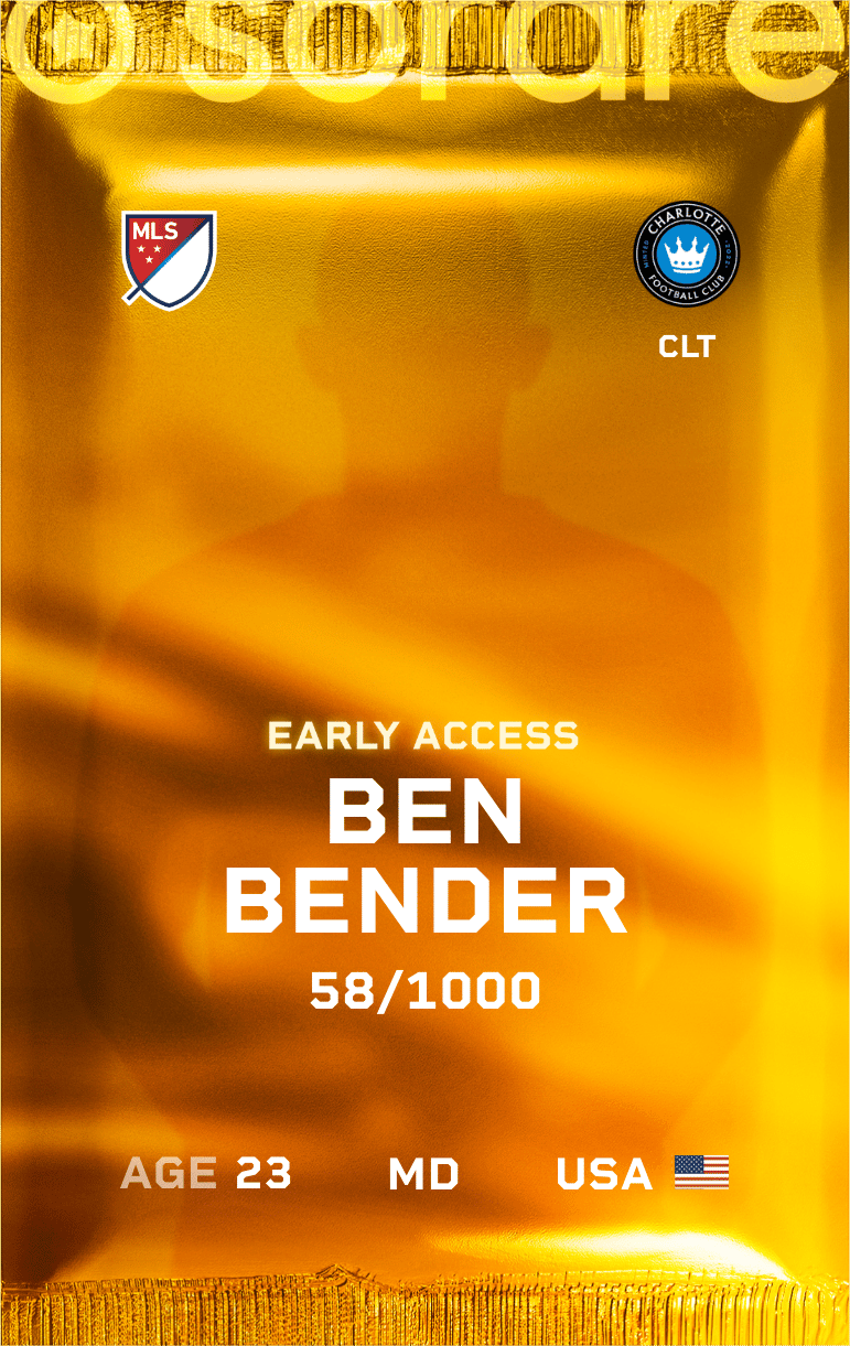 Benjamin Bender 2025-26 • Limited 58/1000