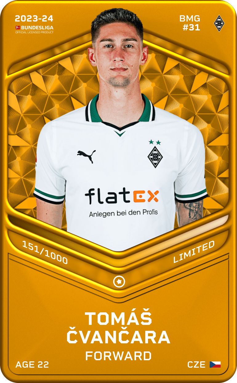 Tomáš Čvančara 2023-24 • Limited 151/1000