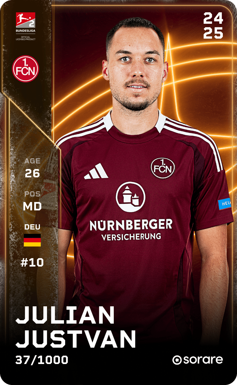 Julian Justvan 2024-25 • Limited 37/1000