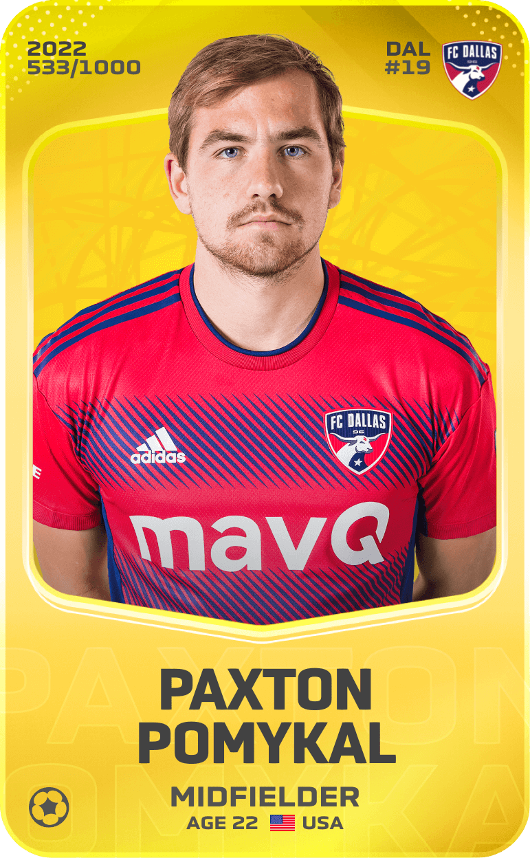 Paxton Pomykal 2022-23 • Limited 533/1000