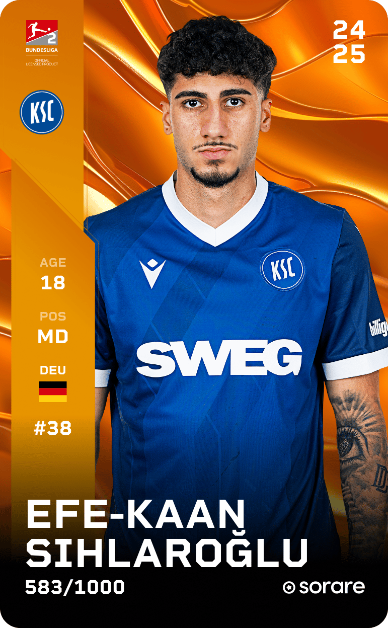 Efe-Kaan Sihlaroğlu 2024-25 • Limited 583/1000