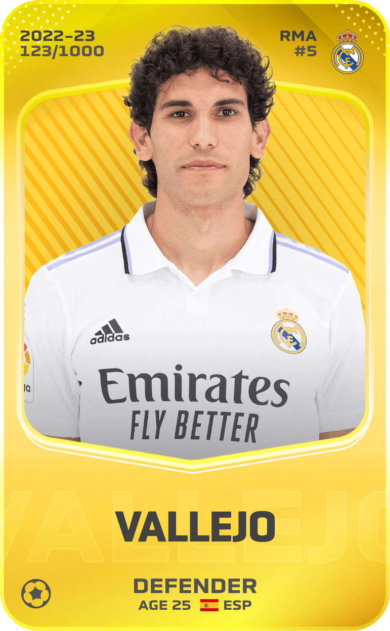 Vallejo 2022-23 • Limited 123/1000