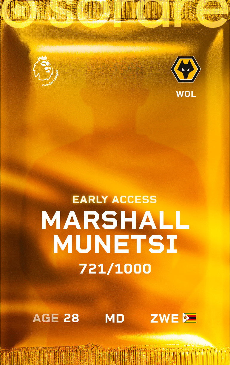 Marshall Munetsi 2024-25 • Limited 721/1000