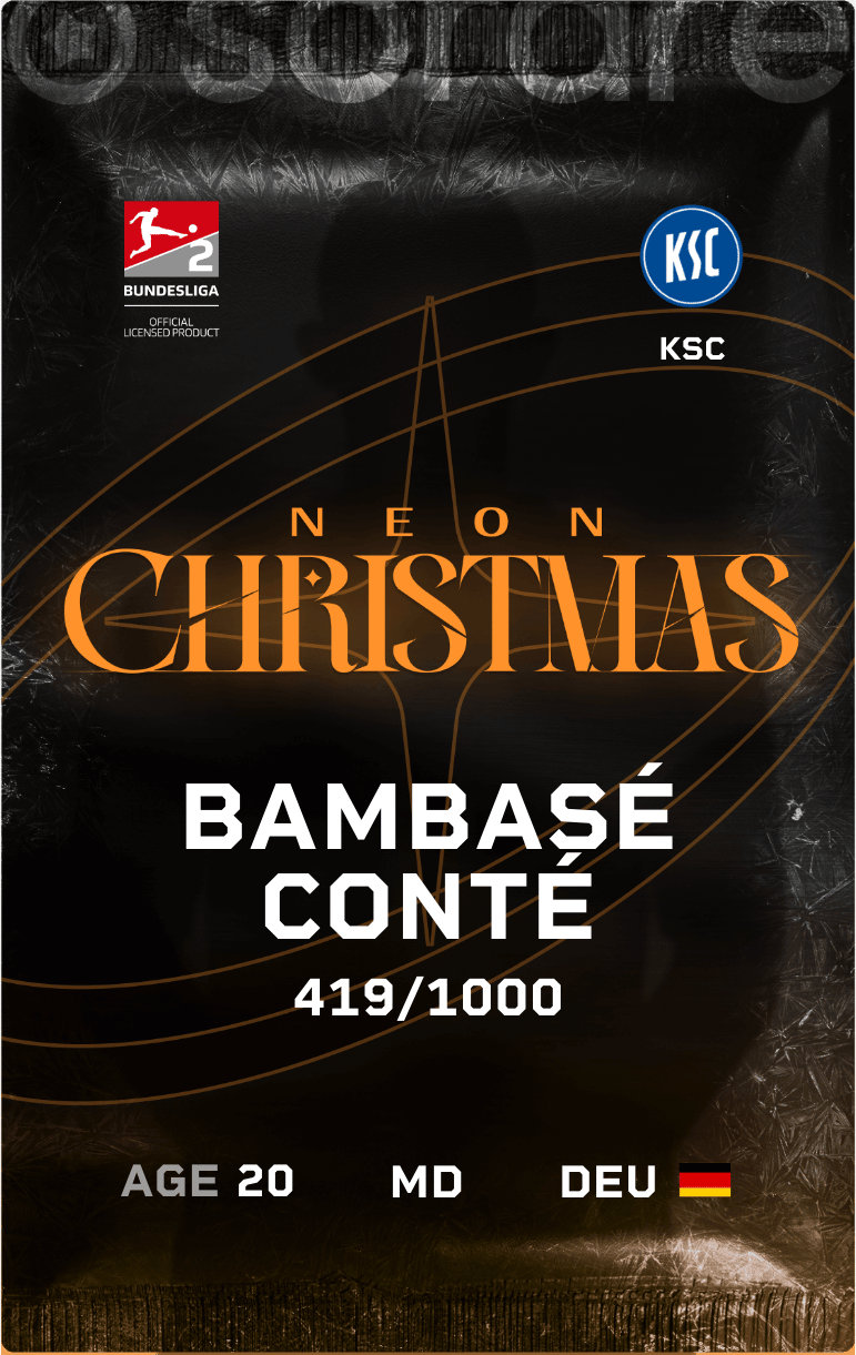 Bambasé Conté 2024-25 • Limited 419/1000
