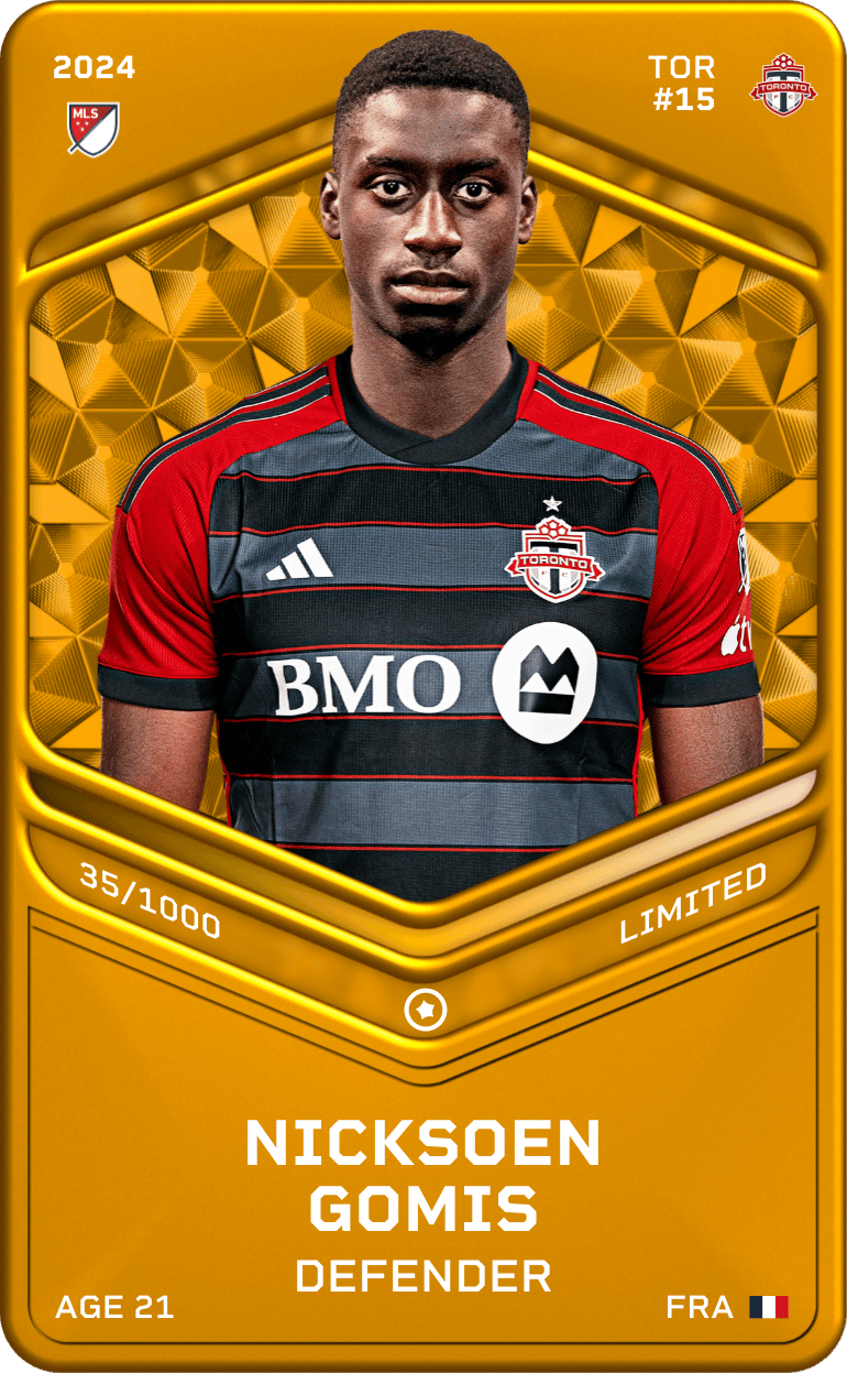 Nickseon Gomis 2024-25 • Limited 35/1000