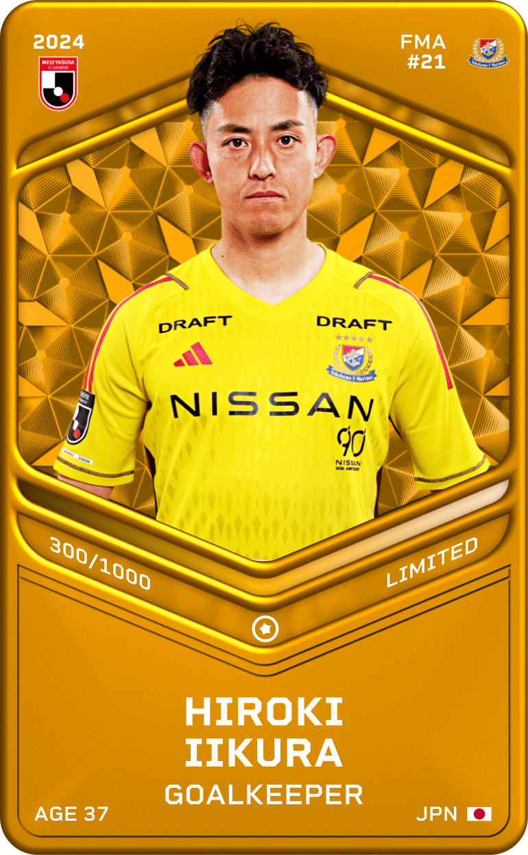 Hiroki Iikura 2024-25 • Limited 300/1000