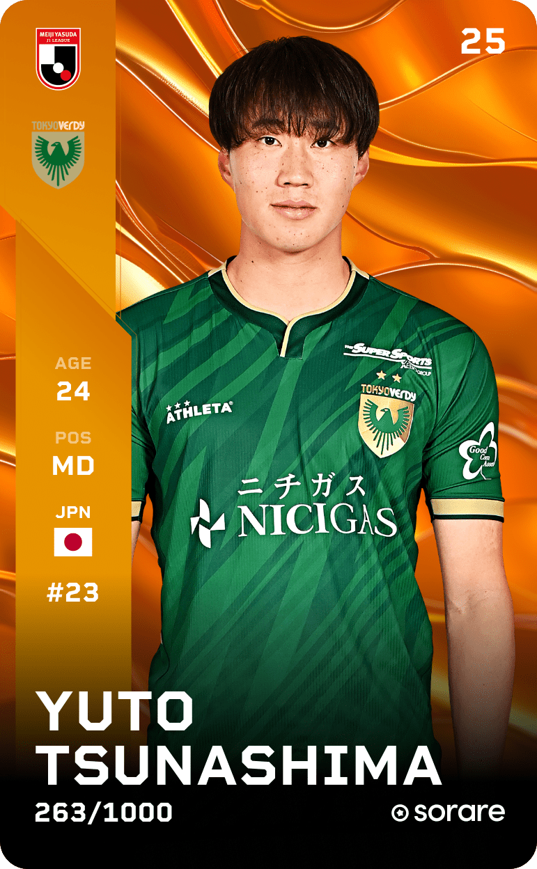 Yuto Tsunashima 2025-26 • Limited 263/1000