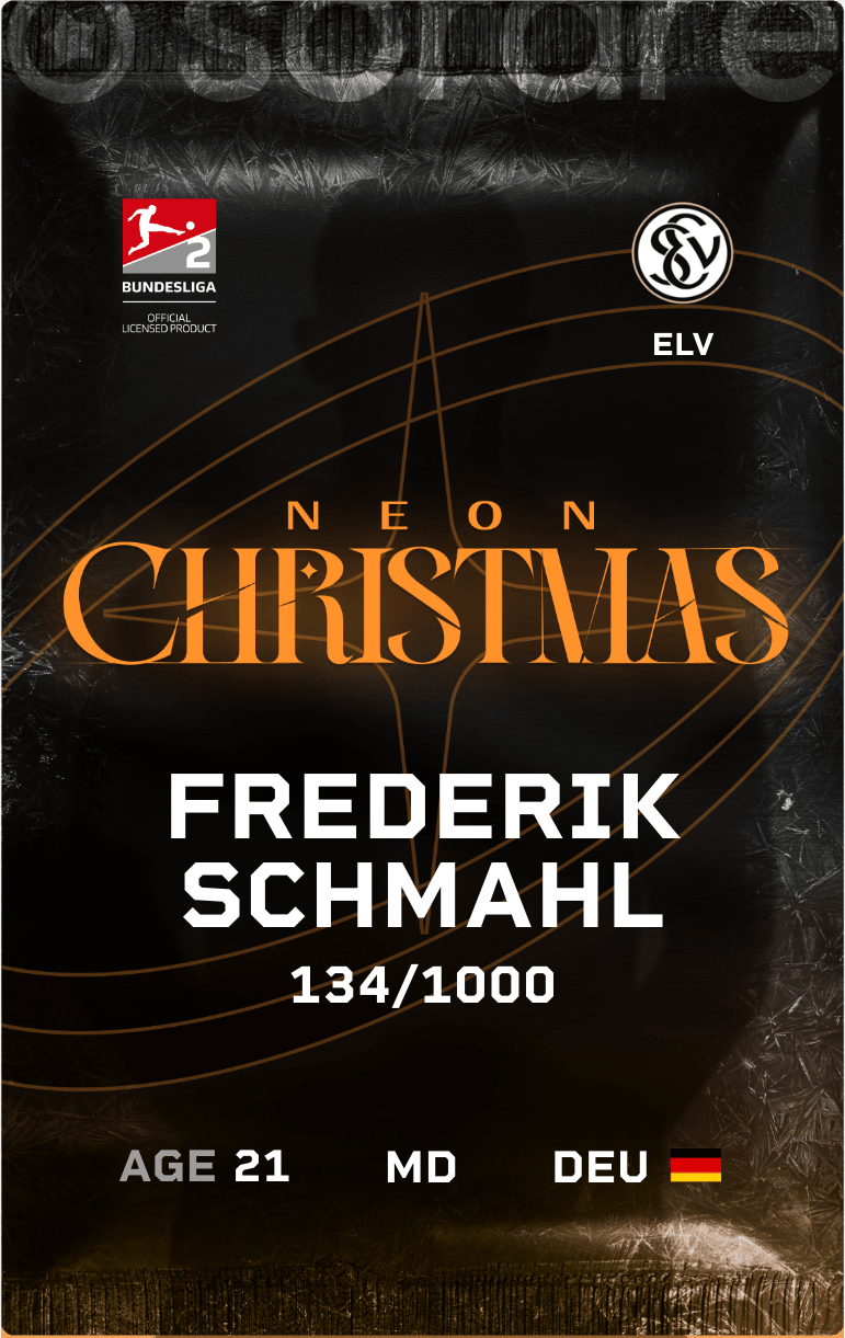 Frederik Schmahl 2024-25 • Limited 134/1000