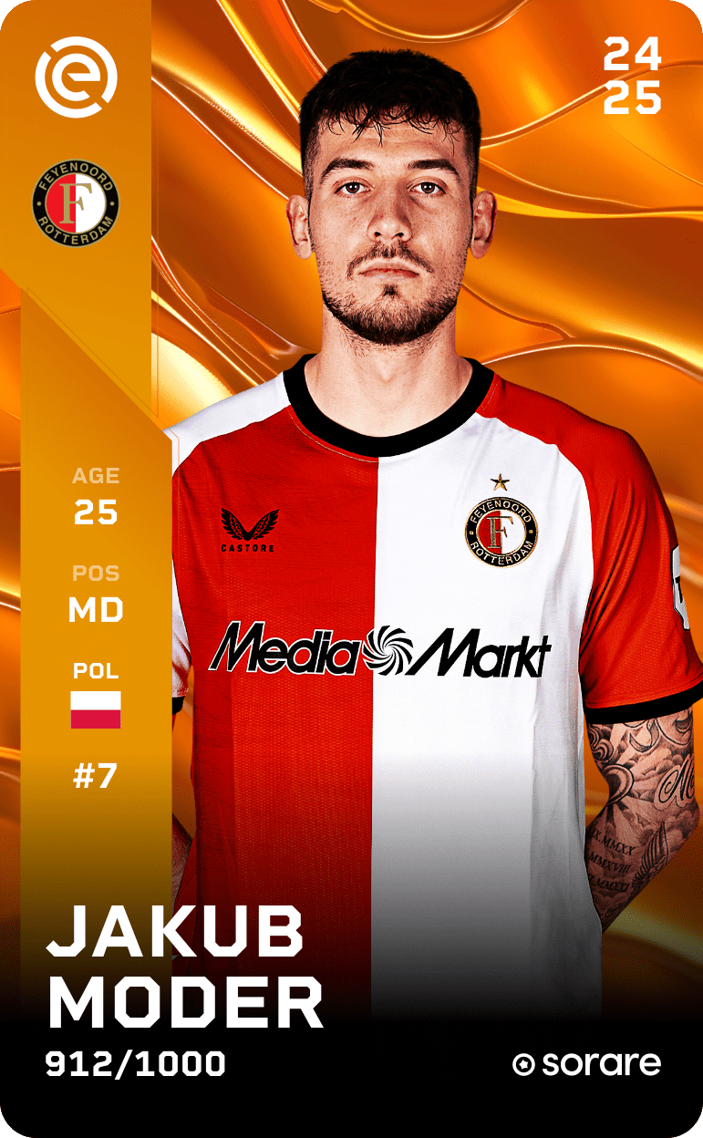 Jakub Moder 2024-25 • Limited 912/1000