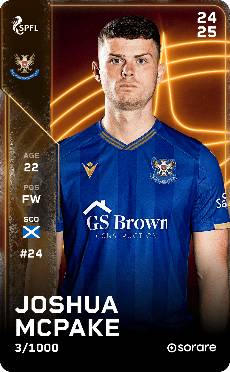 Joshua McPake 2024-25 • Limited 3/1000