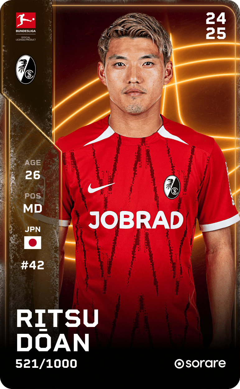 Ritsu Dōan 2024-25 • Limited 521/1000