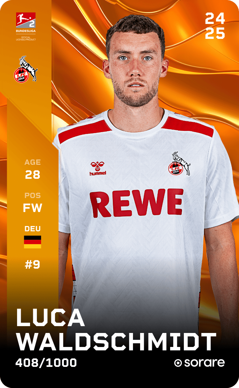 Luca Waldschmidt 2024-25 • Limited 408/1000