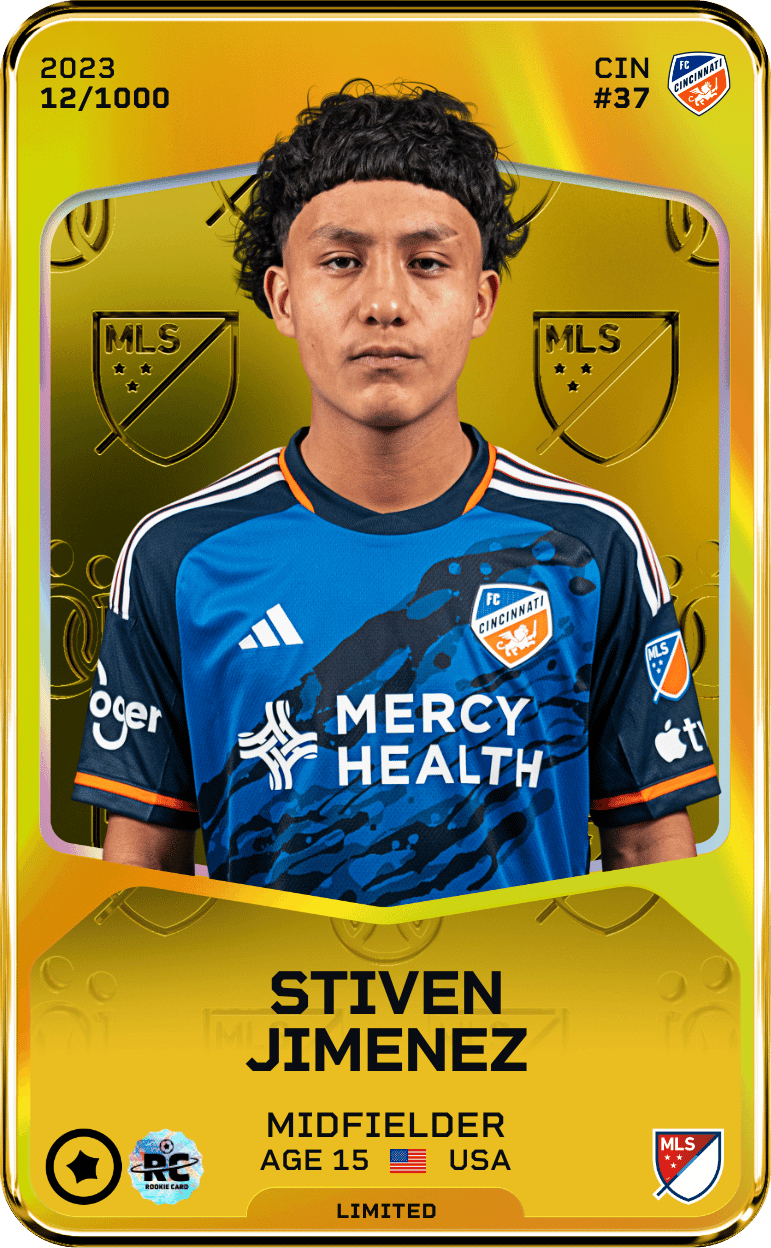 Stiven Jimenez 2023-24 • Limited 12/1000