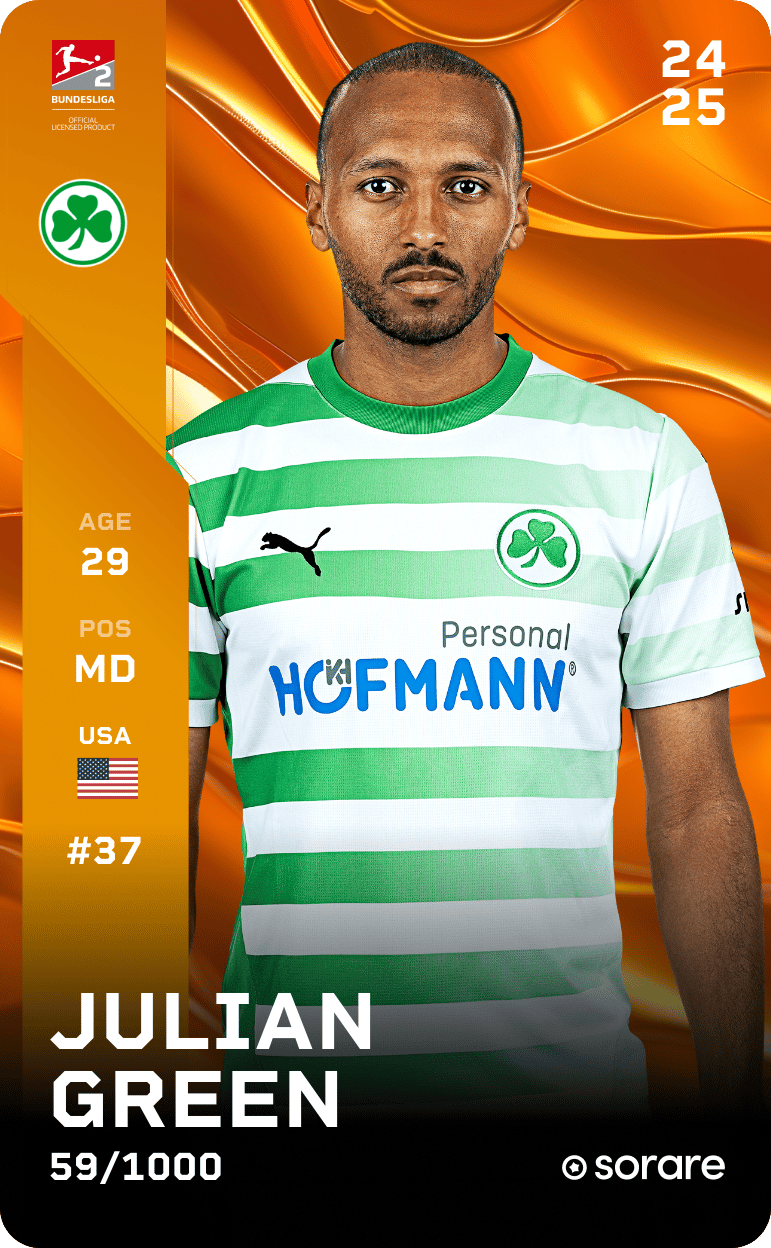 Julian Green 2024-25 • Limited 59/1000