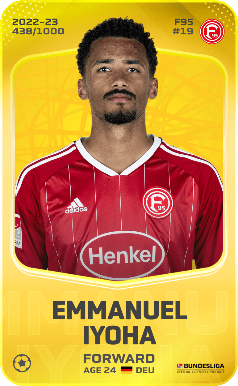Emmanuel Iyoha 2022-23 • Limited 438/1000