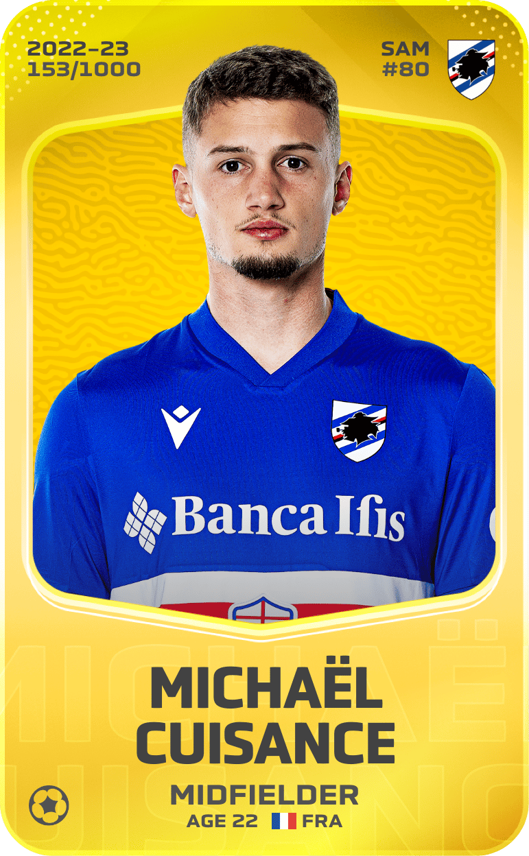 Michaël Cuisance 2022-23 • Limited 153/1000