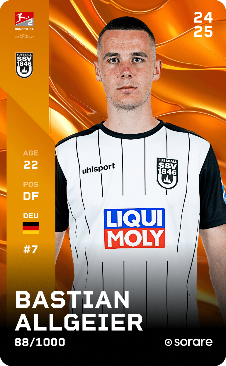 Bastian Allgeier 2024-25 • Limited 88/1000
