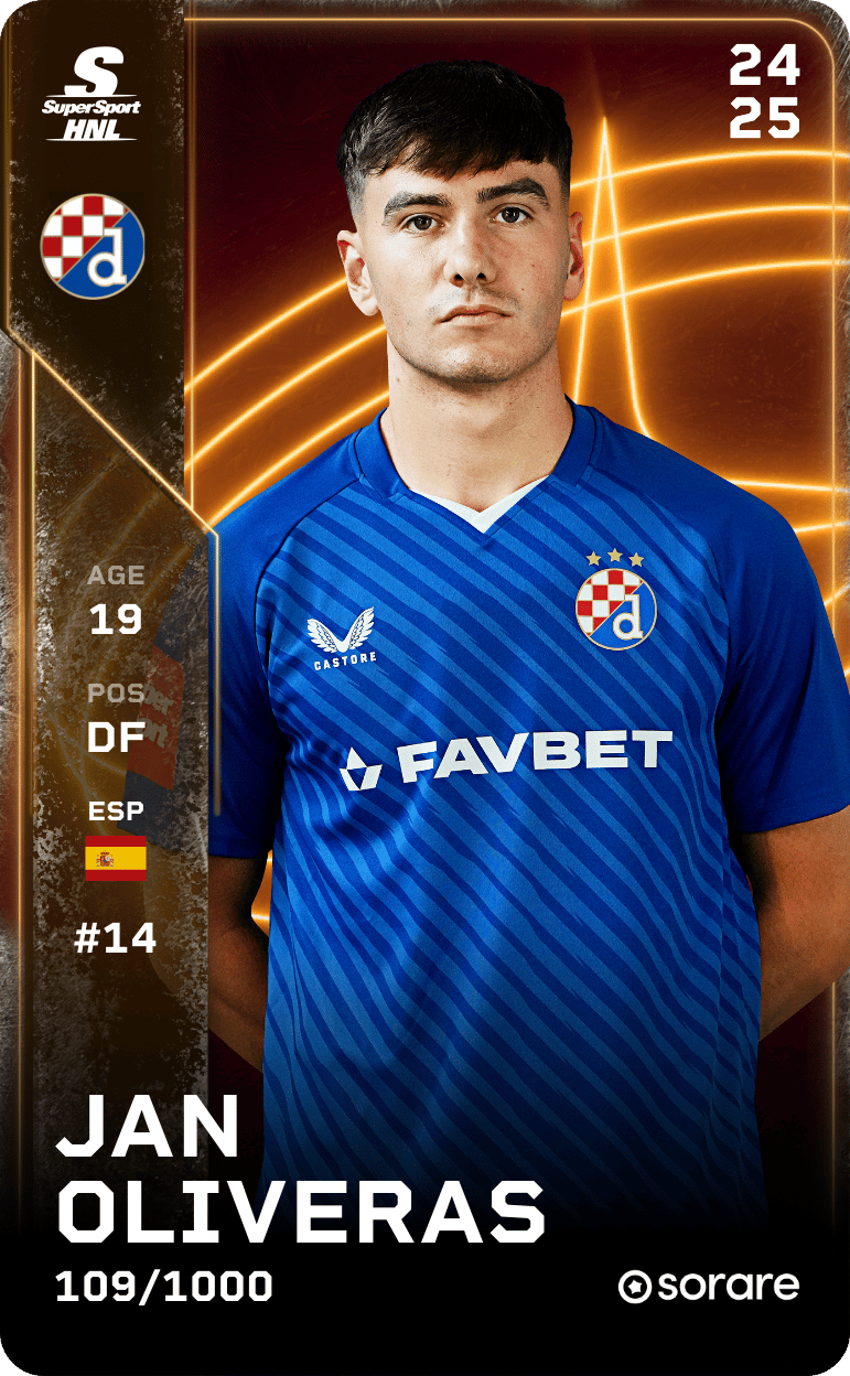 Jan Oliveras 2024-25 • Limited 109/1000