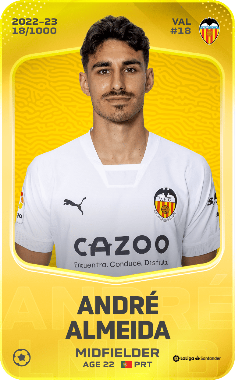André Almeida 2022-23 • Limited 18/1000