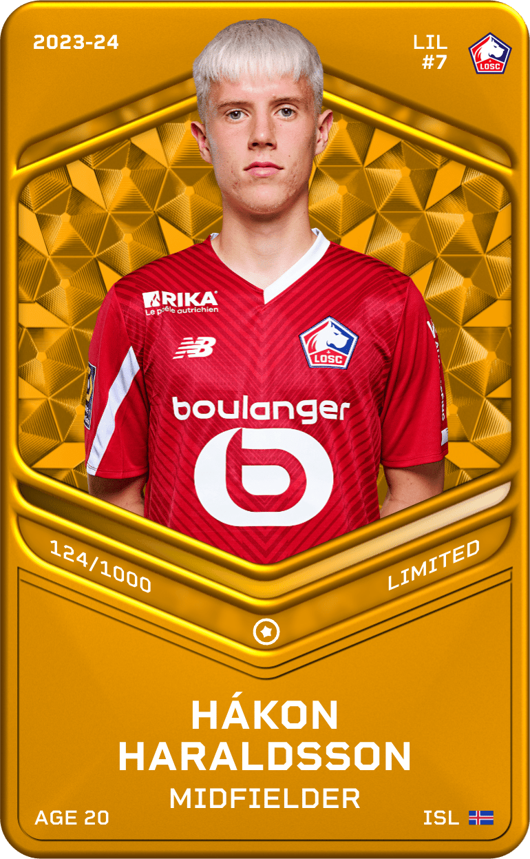 Hákon Haraldsson 2023-24 • Limited 124/1000