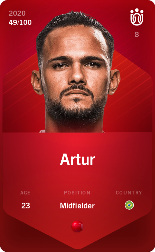 Sorare - Sorare Official - Artur 2020-21 • Rare 49/100 - NFT # 64280795648084604983948397331644384708556023608987300246772227364377688822008