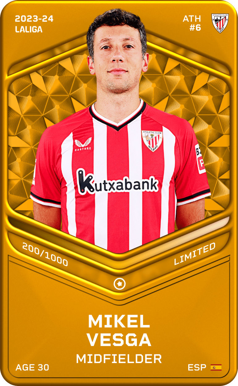 Mikel Vesga 2023-24 • Limited 200/1000