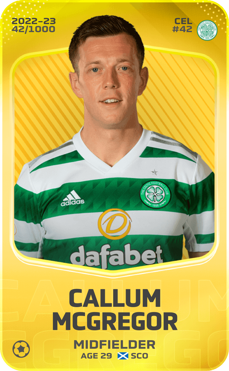Callum McGregor 2022-23 • Limited 42/1000