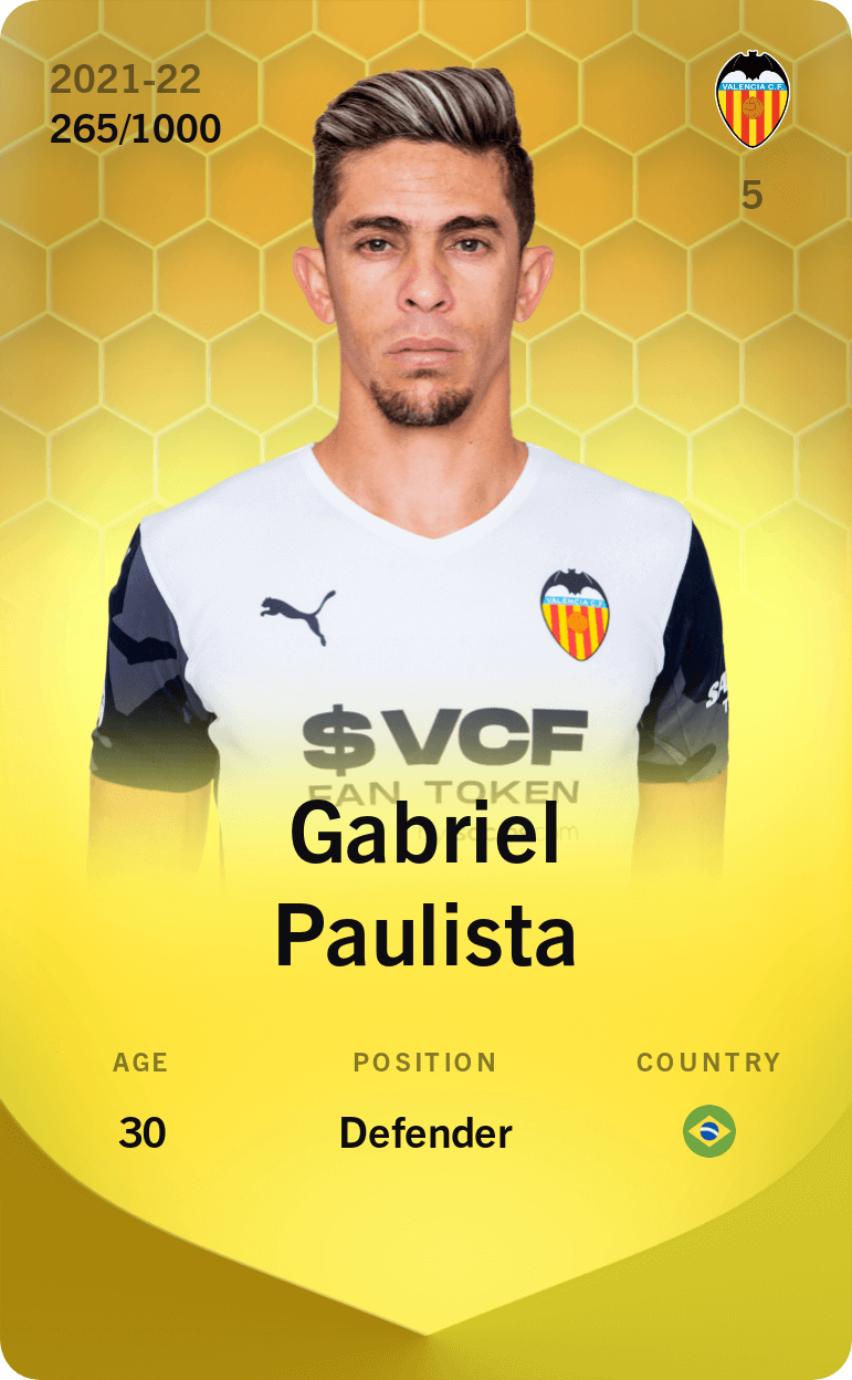 Gabriel Paulista 2021-22 • Limited 265/1000