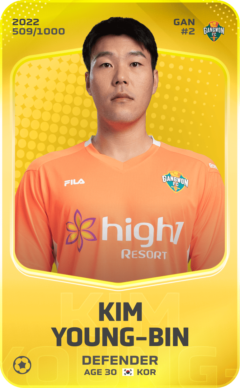 Kim Young-Bin 2022-23 • Limited 509/1000