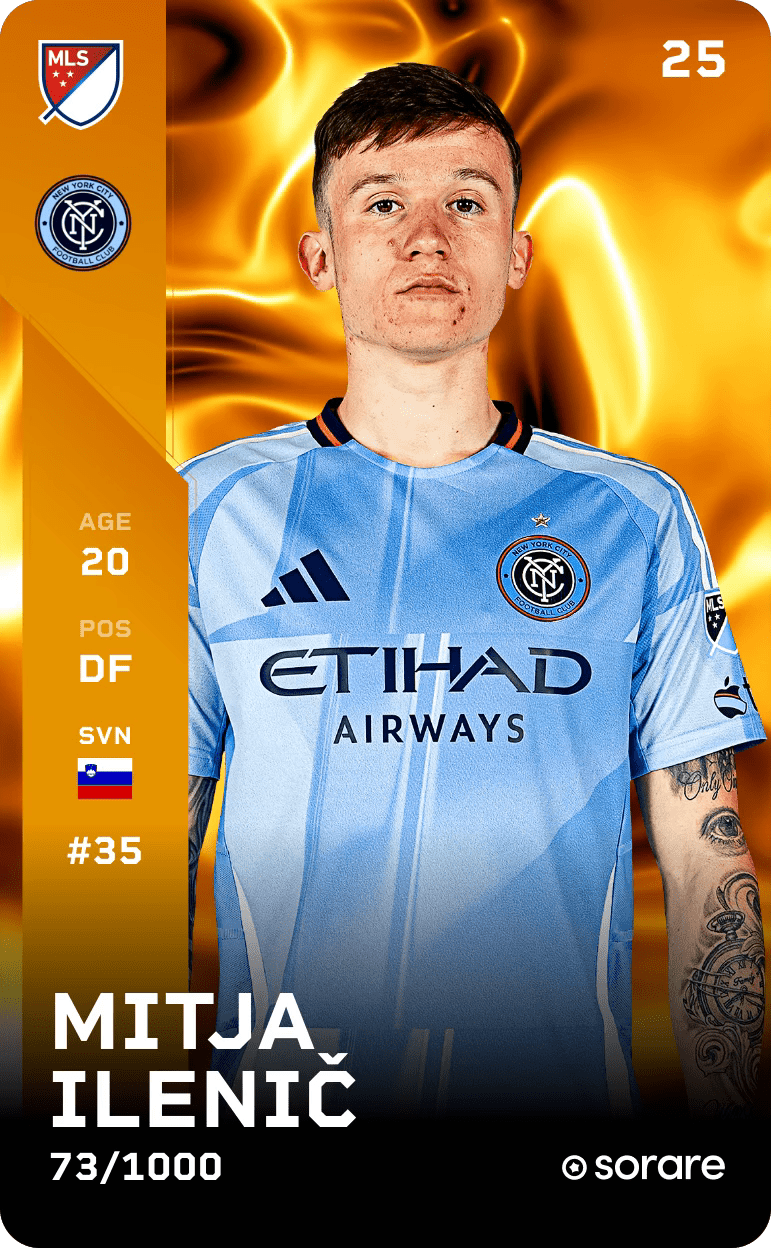 Mitja Ilenič 2025-26 • Limited 73/1000
