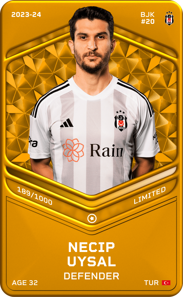Necip Uysal 2023-24 • Limited 189/1000