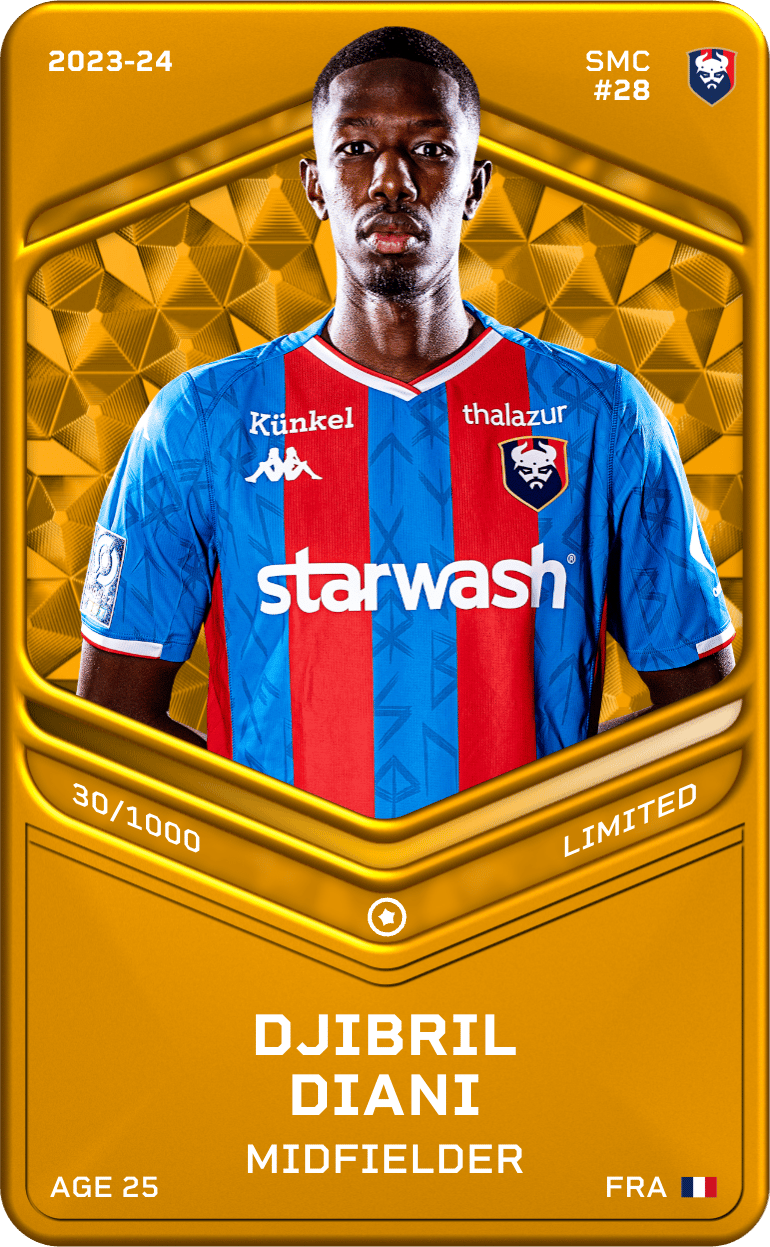 Djibril Diani 2023-24 • Limited 30/1000