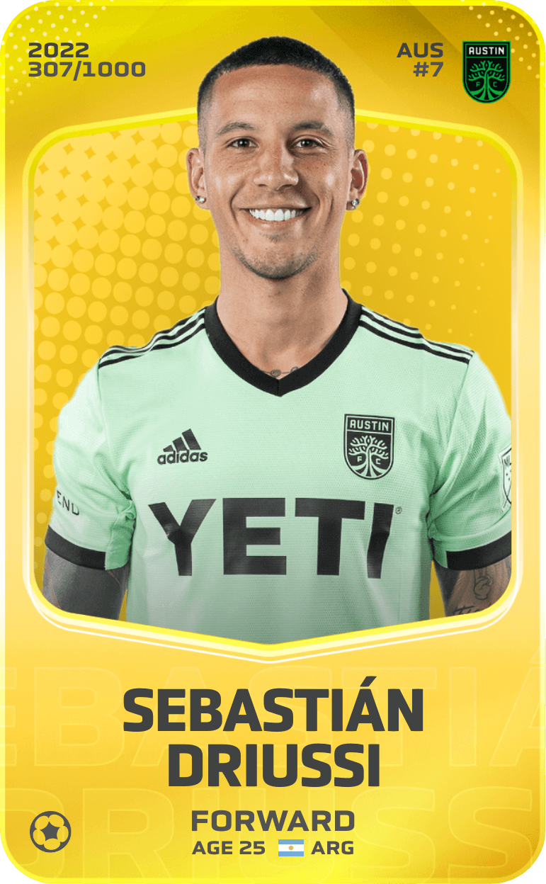 Sebastián Driussi 2022-23 • Limited 307/1000