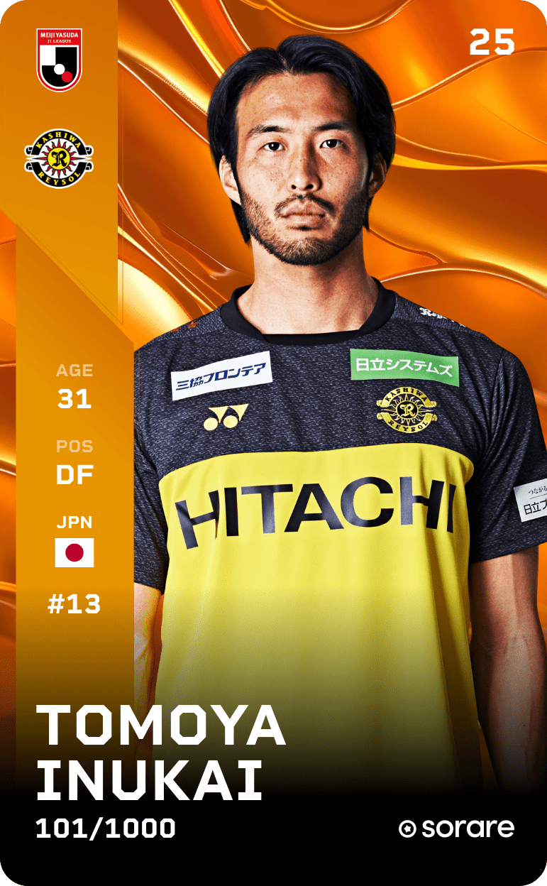 Tomoya Inukai 2025-26 • Limited 101/1000