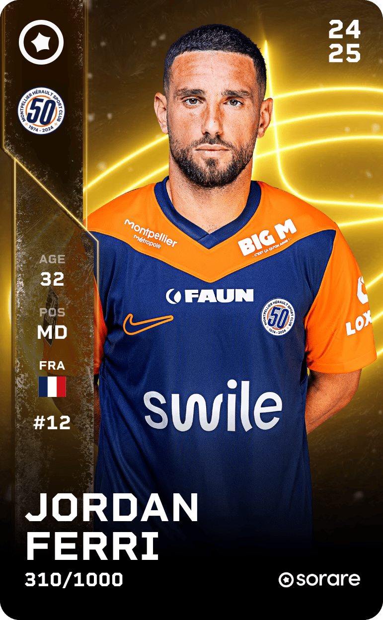 Jordan Ferri 2024-25 • Limited 310/1000