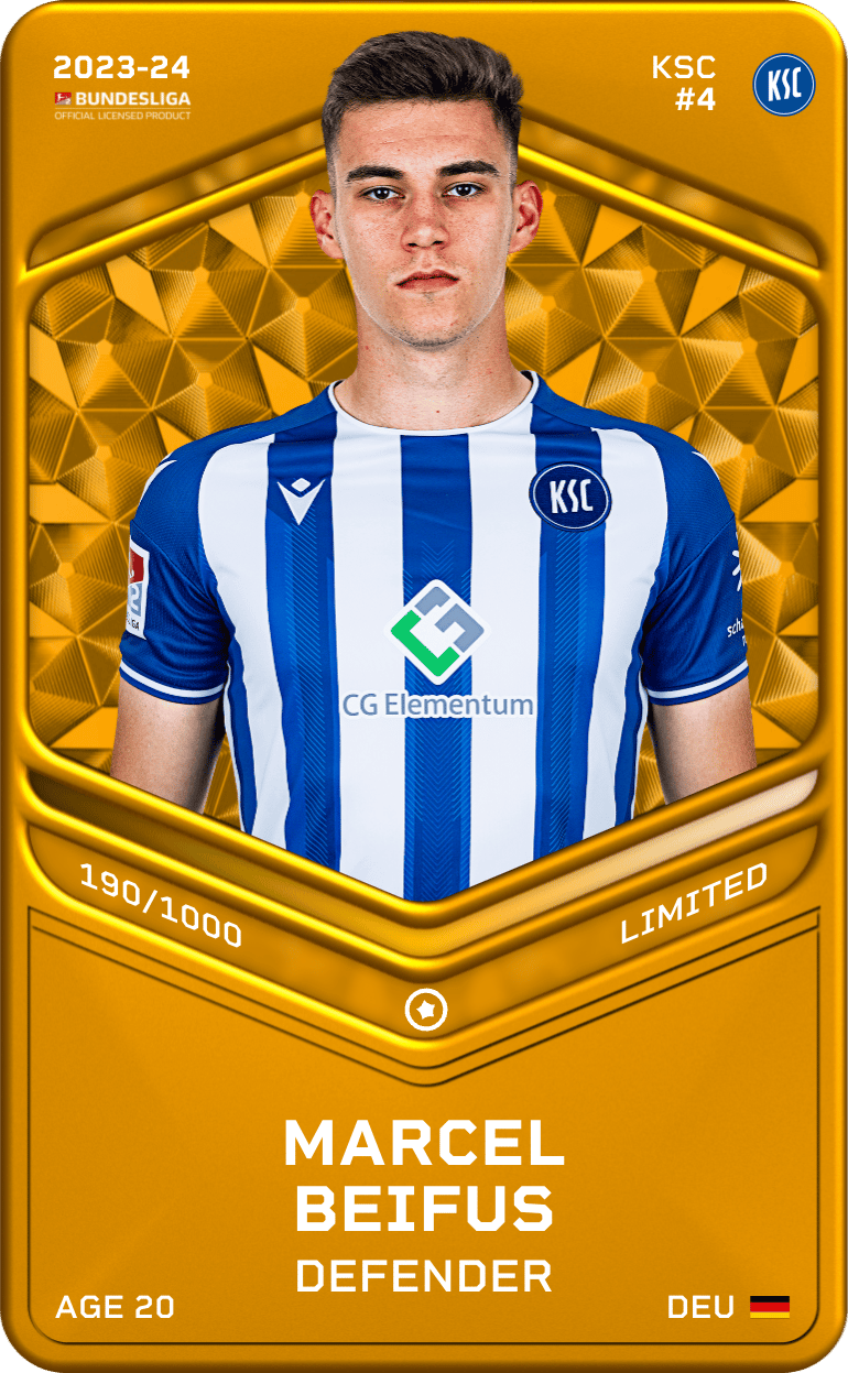 Marcel Beifus 2023-24 • Limited 190/1000